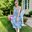 Load image into Gallery viewer, Italian Garden Floral Linen Dress
