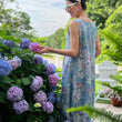 Load image into Gallery viewer, Italian Garden Floral Linen Dress