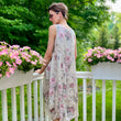 Load image into Gallery viewer, Italian Garden Floral Linen Dress
