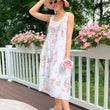 Load image into Gallery viewer, Italian Garden Floral Linen Dress