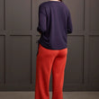Load image into Gallery viewer, French Terry Top With Side Ruching