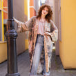 Load image into Gallery viewer, Friendship Love & Truth Kimono
