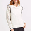 Load image into Gallery viewer, Whip Stitch Crew Neck Cotton Sweater