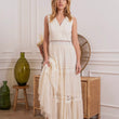 Load image into Gallery viewer, Swiss Dot Tulle V-Neck Dress