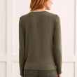 Load image into Gallery viewer, Twist Front Terry Knit Crew