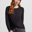 Load image into Gallery viewer, Twist Front Terry Knit Crew