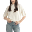 Load image into Gallery viewer, Mockneck Half-Sleeve Sweater