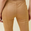 Load image into Gallery viewer, Front Slit Suede Flare Pants