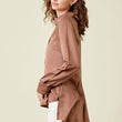 Load image into Gallery viewer, Peplum Back Satin Blouse
