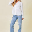 Load image into Gallery viewer, Peplum Back Satin Blouse