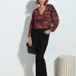 Load image into Gallery viewer, Long Sleeve Surplice Top