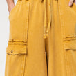 Load image into Gallery viewer, Feelin Good Utility Mineral Wash Wide Leg Pants