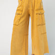 Load image into Gallery viewer, Feelin Good Utility Mineral Wash Wide Leg Pants