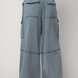 Load image into Gallery viewer, Feelin Good Utility Mineral Wash Wide Leg Pants