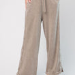 Load image into Gallery viewer, Mineral Washed Terry Knit Pants