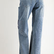 Load image into Gallery viewer, Patchwork Paisley Jeans