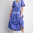 Load image into Gallery viewer, Embroidered Cotton Gauze Maxi