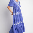 Load image into Gallery viewer, Embroidered Cotton Gauze Maxi