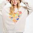 Load image into Gallery viewer, Heart Print Cotton Pullover