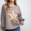 Load image into Gallery viewer, Star Studded Patch Pullover