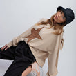 Load image into Gallery viewer, Star Studded Patch Pullover