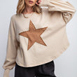 Load image into Gallery viewer, Star Studded Patch Pullover