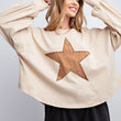 Load image into Gallery viewer, Star Studded Patch Pullover