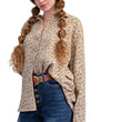Load image into Gallery viewer, Floral Woven Shacket