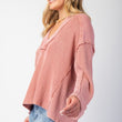Load image into Gallery viewer, V-Neck Mineral Washed Top