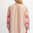 Load image into Gallery viewer, Floral Embroidered Blouse