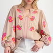 Load image into Gallery viewer, Floral Embroidered Blouse