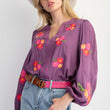 Load image into Gallery viewer, Floral Embroidered Blouse