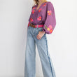 Load image into Gallery viewer, Floral Embroidered Blouse