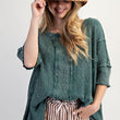 Load image into Gallery viewer, Cool Vibes Rib Tunic Tee