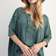 Load image into Gallery viewer, Cool Vibes Rib Tunic Tee
