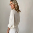 Load image into Gallery viewer, 3/4 Sleeve Everyday Crepe Hacci Tee