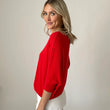Load image into Gallery viewer, 3/4 Sleeve Everyday Crepe Hacci Tee