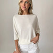 Load image into Gallery viewer, 3/4 Sleeve Everyday Crepe Hacci Tee