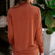 Load image into Gallery viewer, Long Sleeve Surplice Top