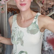 Load and play video in Gallery viewer, Printed Layering Tank w/Lace Hem