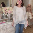 Load and play video in Gallery viewer, Grace Embroidered Silk Top