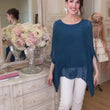 Load and play video in Gallery viewer, Grace Embroidered Silk Top