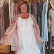 Load and play video in Gallery viewer, Printed Lace & Crochet Duster