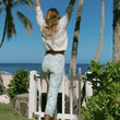 Load image into Gallery viewer, Palm Bliss Crop Pants