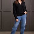 Load image into Gallery viewer, Fuzzy Johnny Collar Sweater