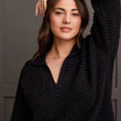 Load image into Gallery viewer, Fuzzy Johnny Collar Sweater