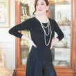 Load image into Gallery viewer, Peplum Top w/Side Ruffle Drape