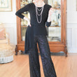 Load image into Gallery viewer, Peplum Top w/Side Ruffle Drape