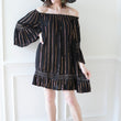 Load image into Gallery viewer, Off The Shoulder Tunic Dress