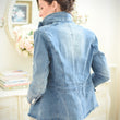 Load image into Gallery viewer, Double Breasted Denim Jacket